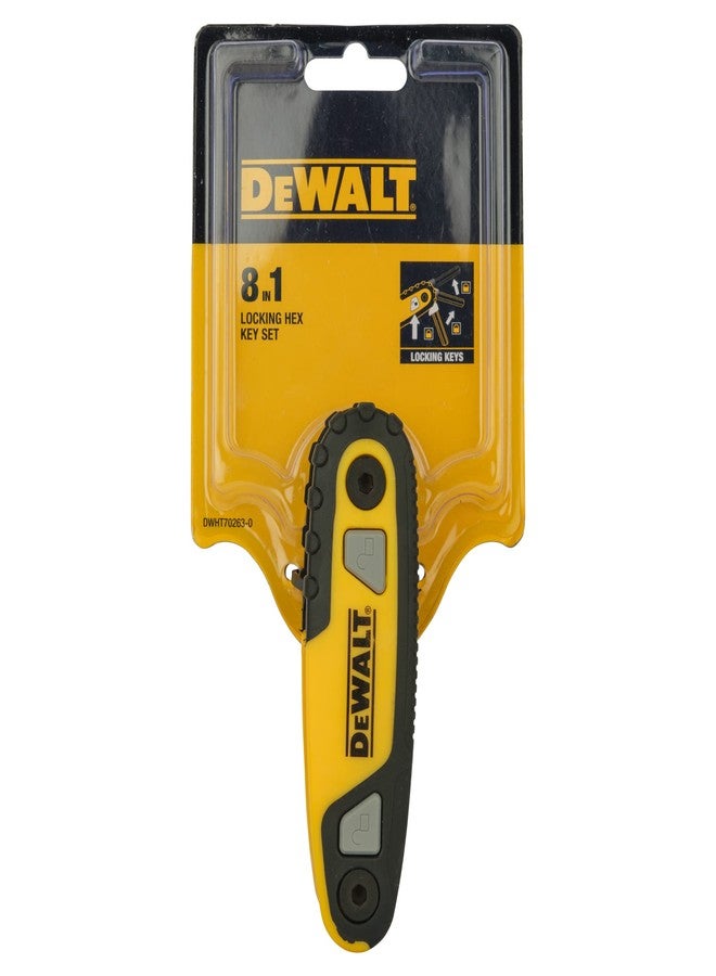 DEWALT DWHT0-70263 Folding/Locking Hex Key Set - Image 1
